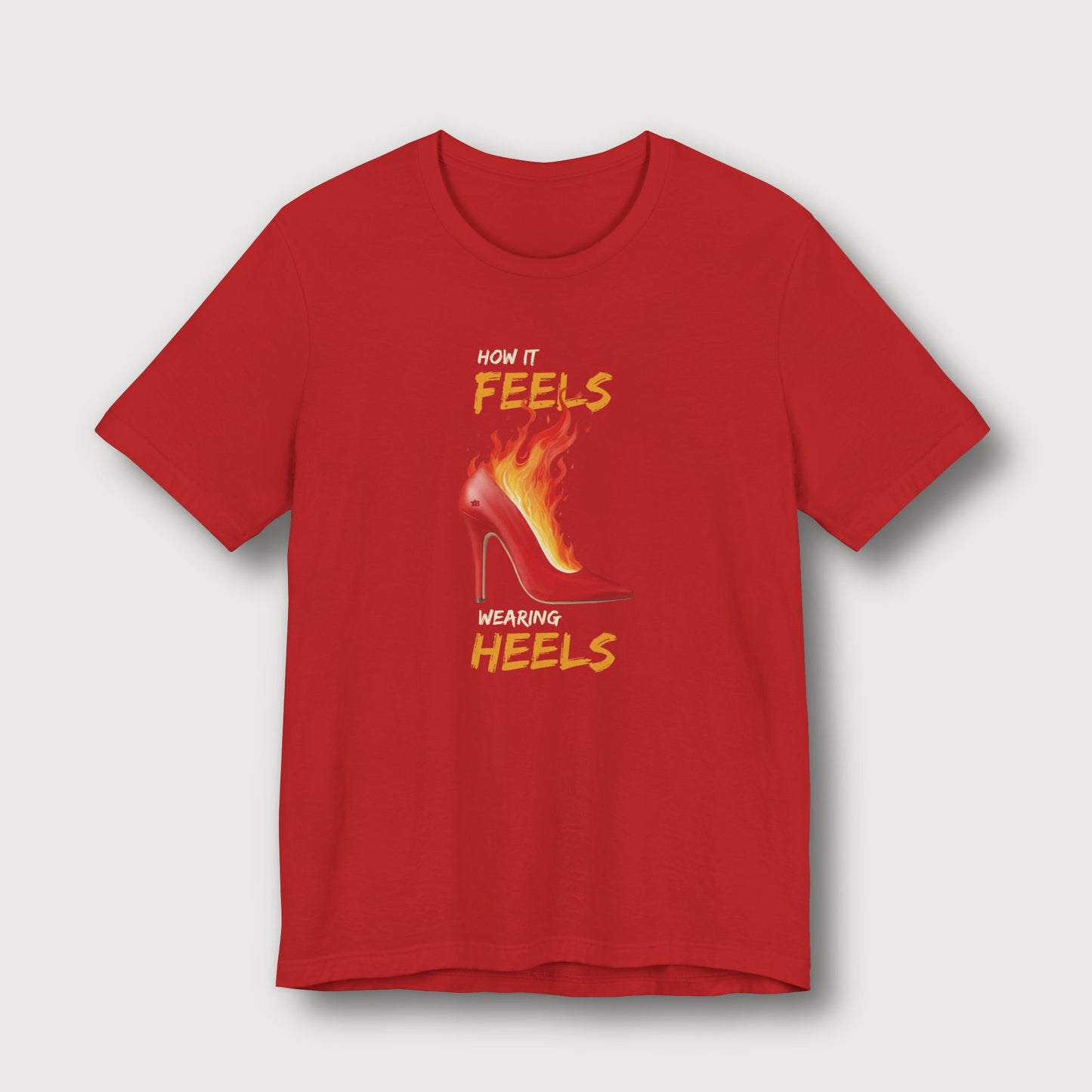 How it Feels Wearing Heels - Red Shoe