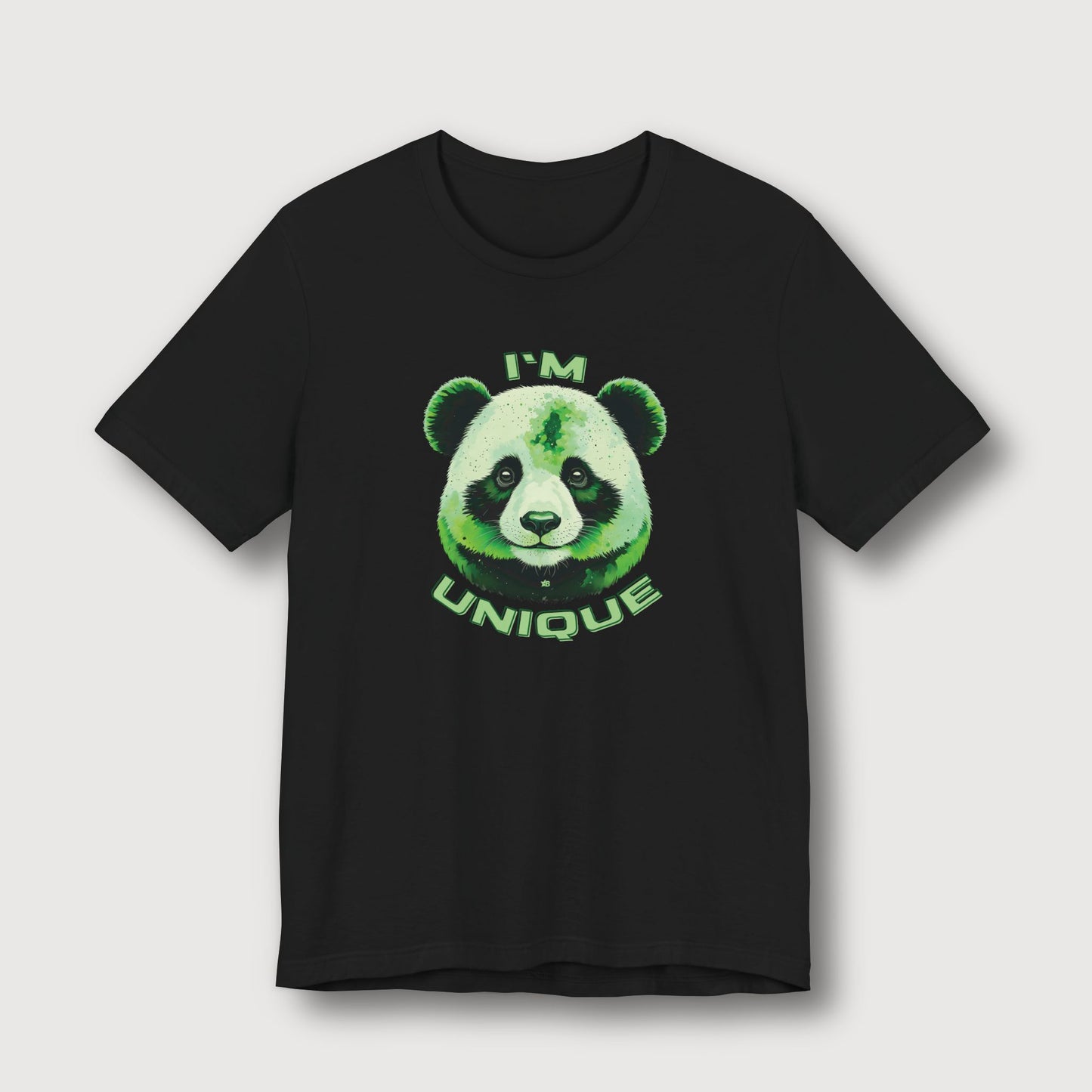 I'm Unique - Green Panda