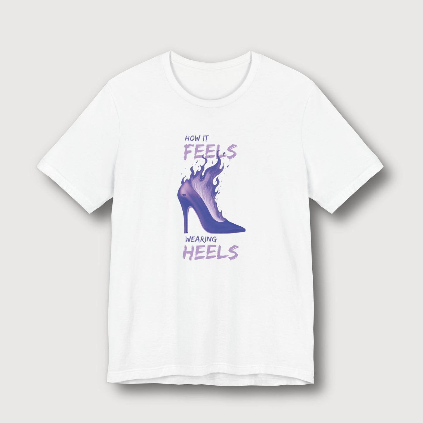 How it Feels Wearing Heels - Purple Shoe