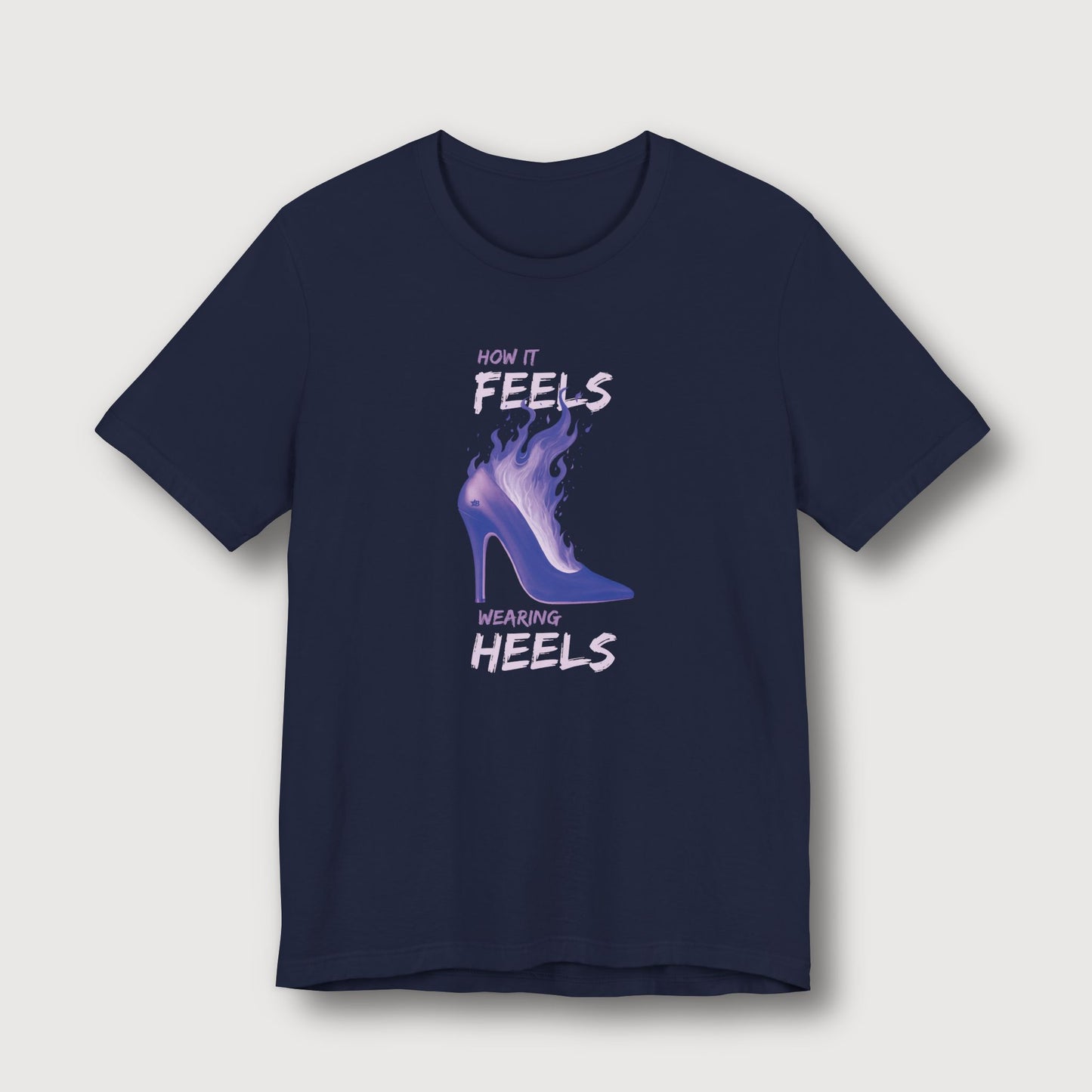 How it Feels Wearing Heels - Purple Shoe