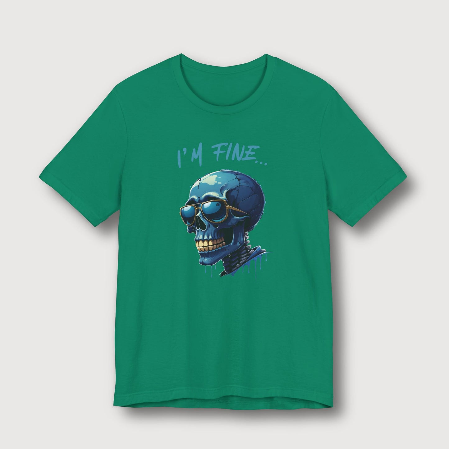 I'm Fine... - Blue Skull