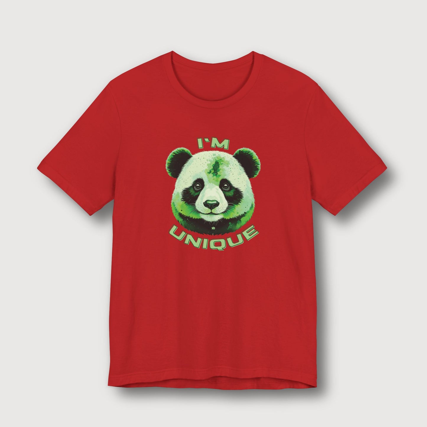 I'm Unique - Green Panda