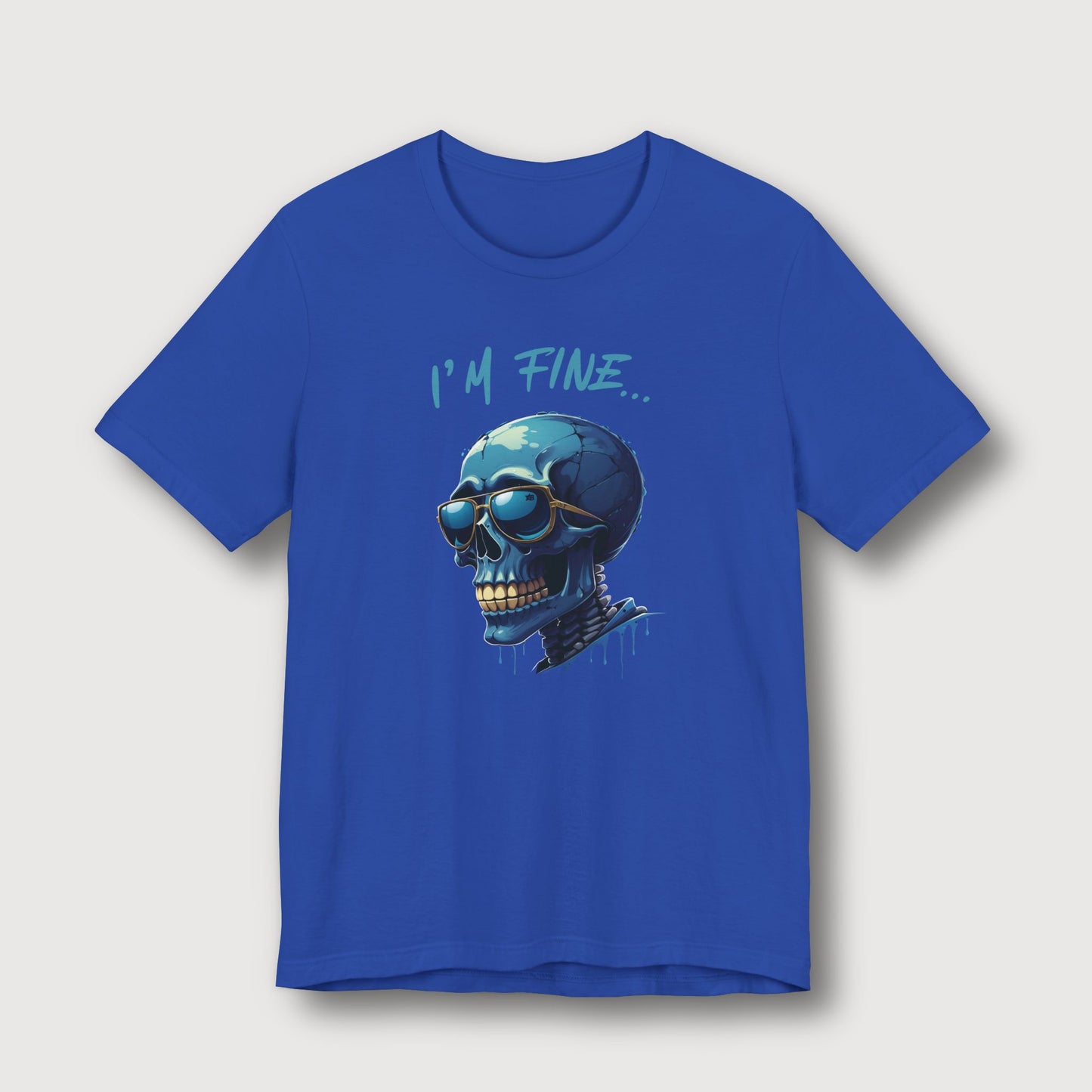 I'm Fine... - Blue Skull