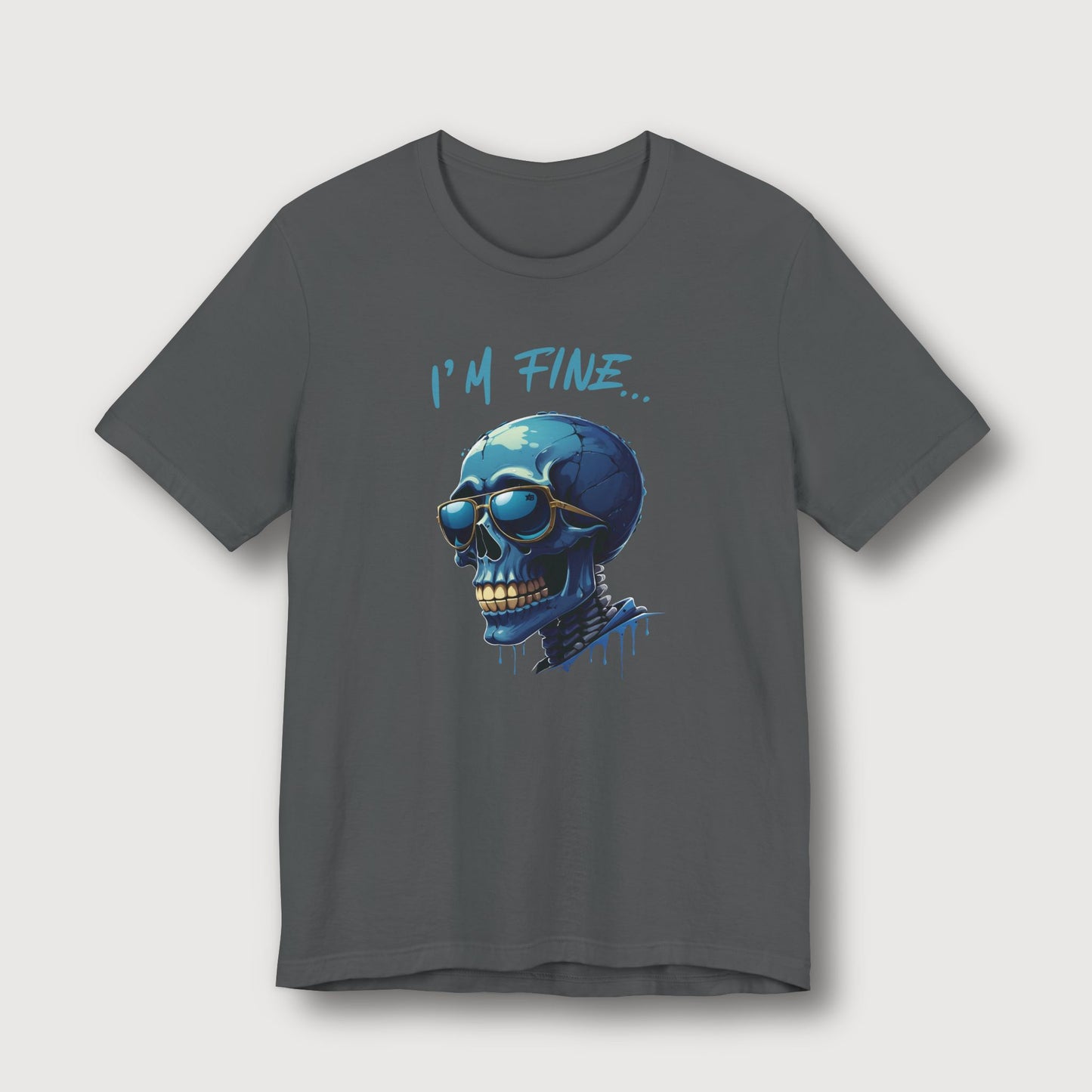 I'm Fine... - Blue Skull