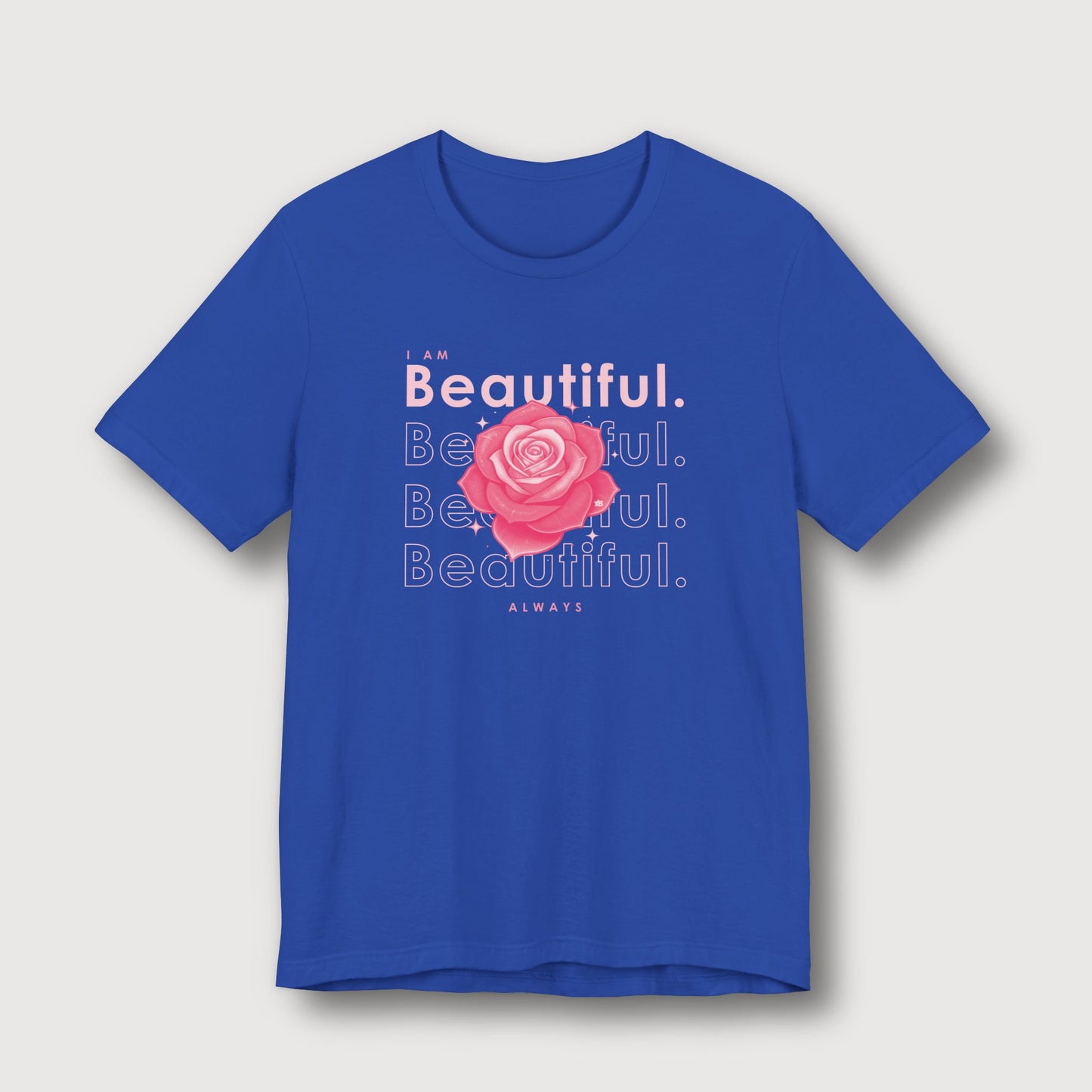 I am Beautiful - Pink Flower