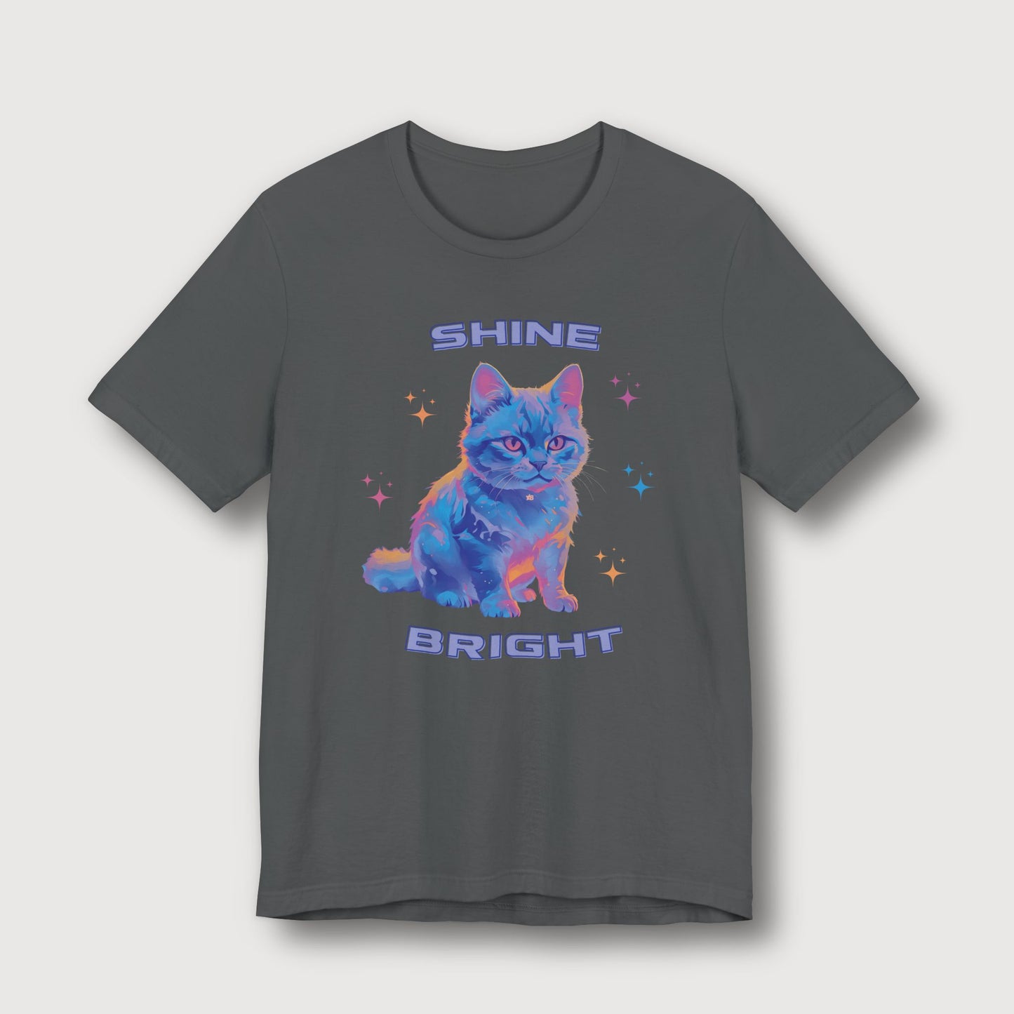 Shine Bright - Light Blue Cat
