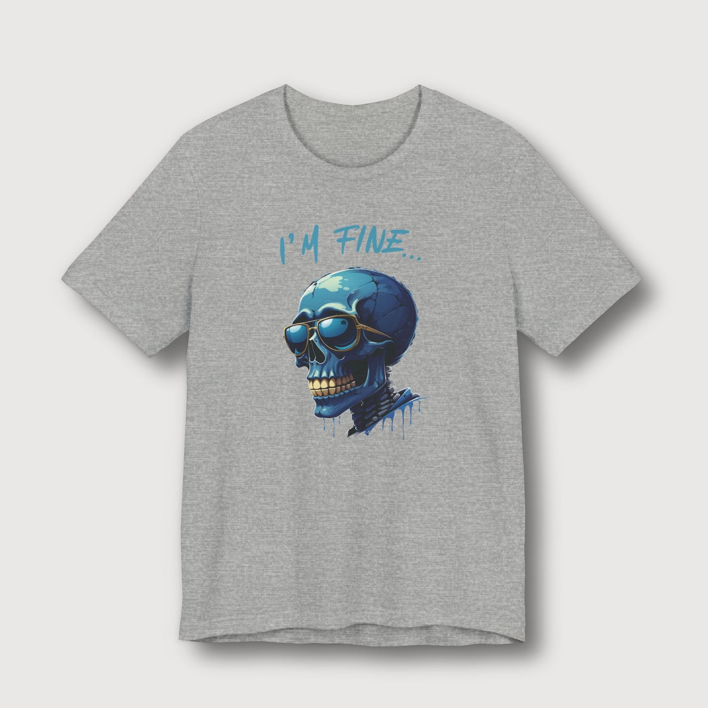I'm Fine... - Blue Skull