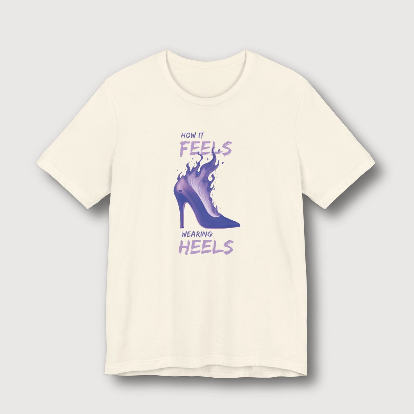 How it Feels Wearing Heels - Purple Shoe