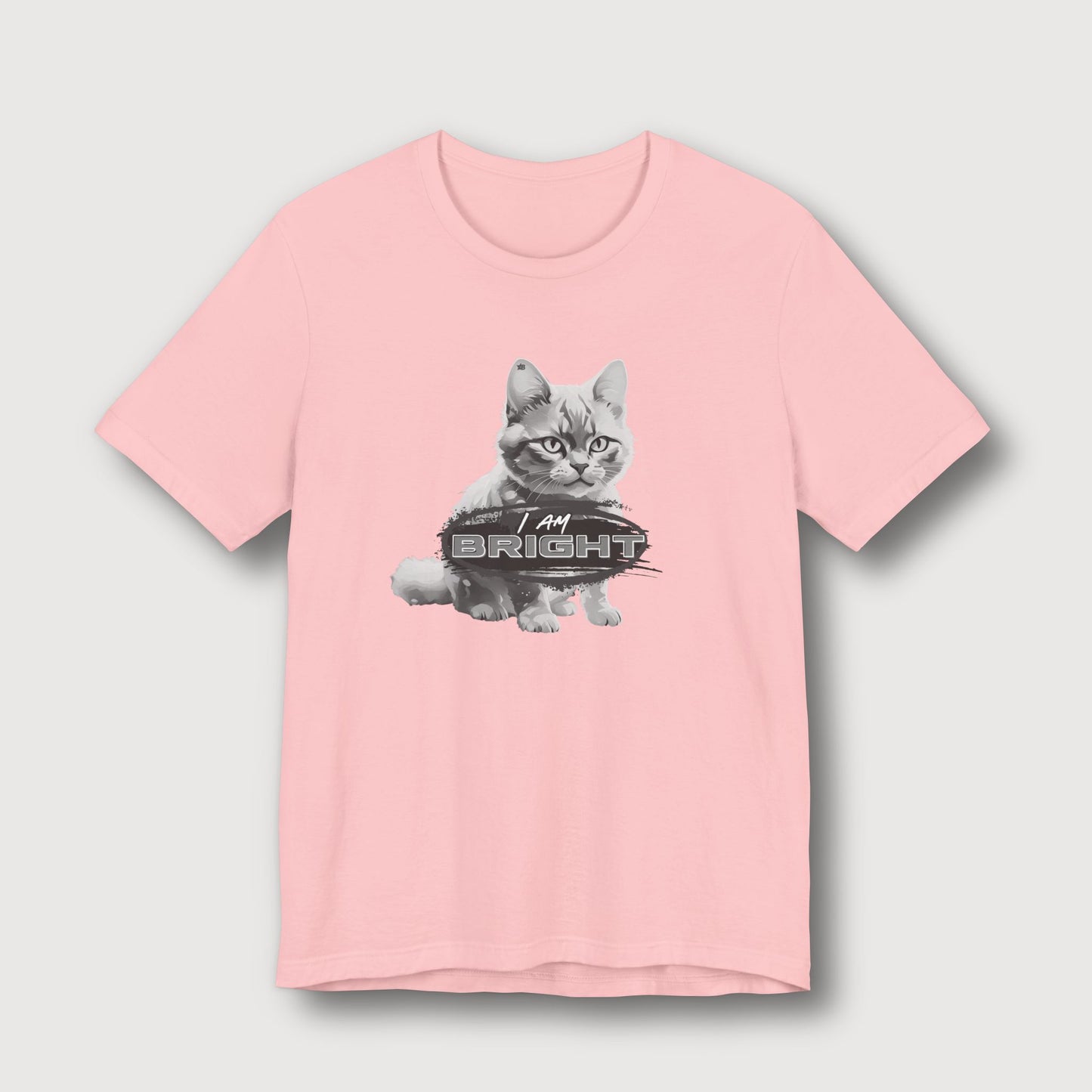 I am Bright - Gray Cat