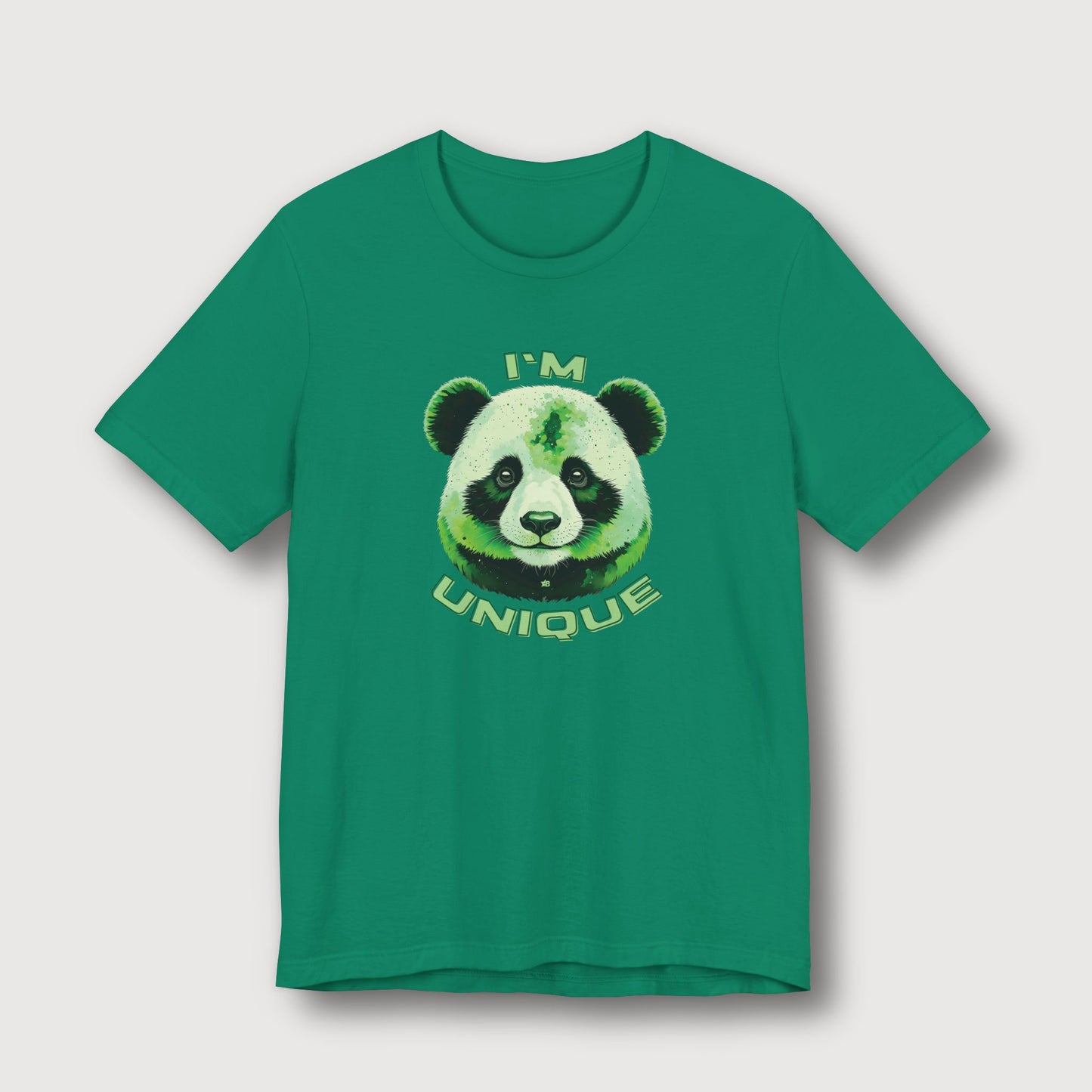 I'm Unique - Green Panda