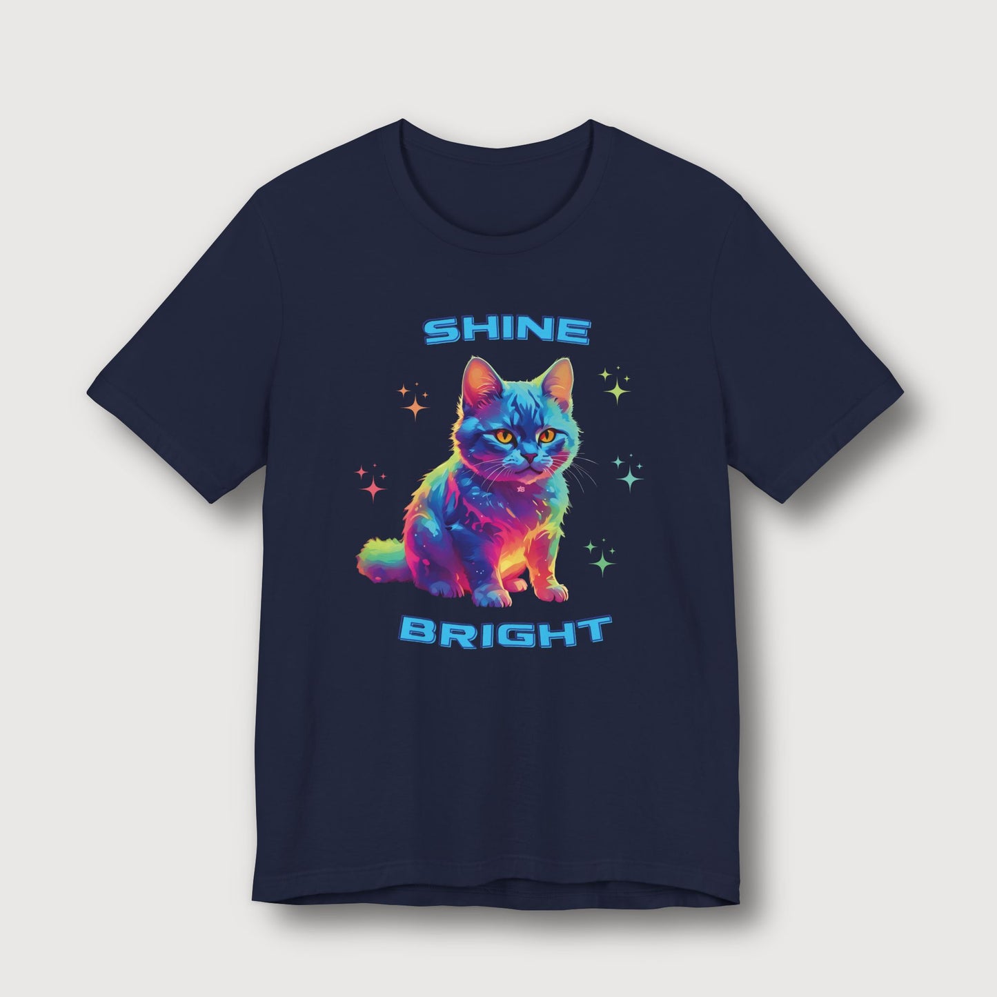 Shine Bright - Multicolored Cat