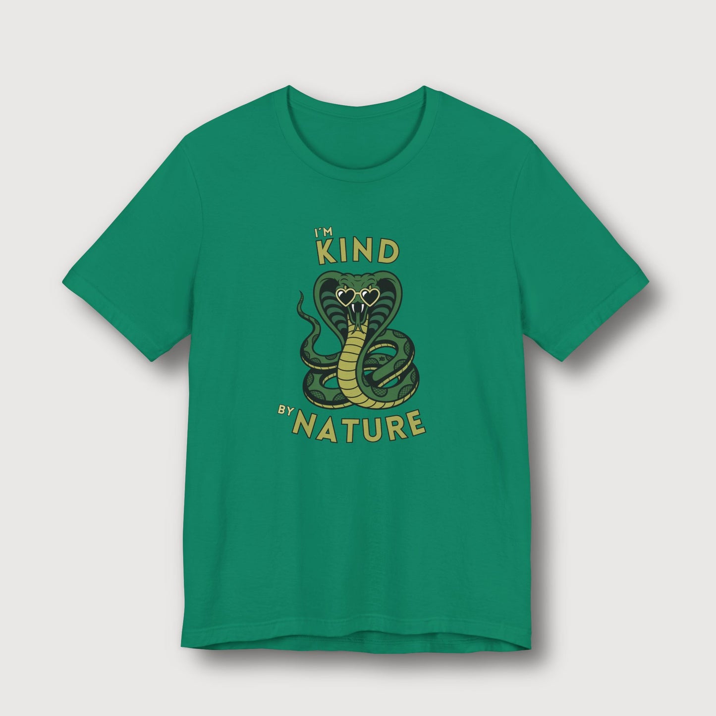 I'm Kind by Nature - Green Cobra