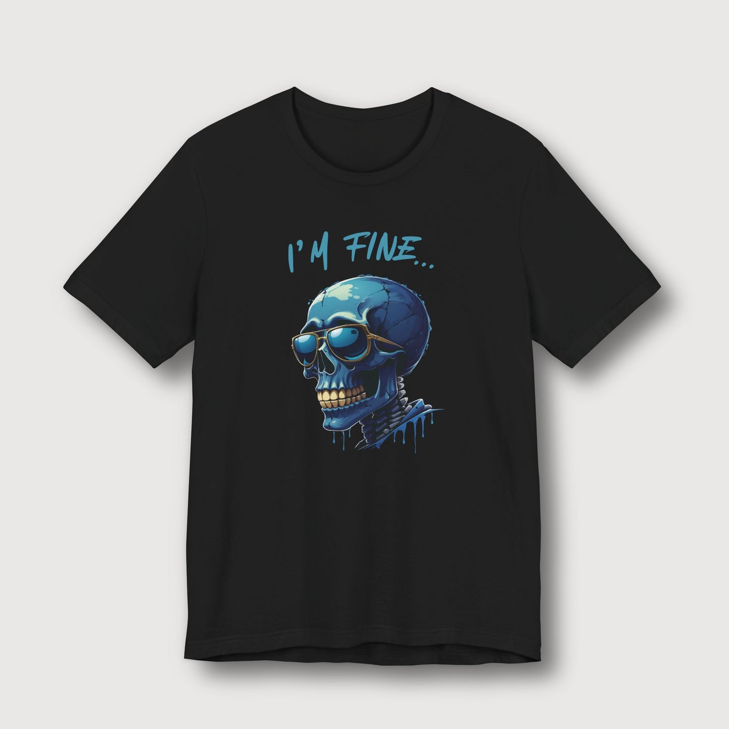 I'm Fine... - Blue Skull
