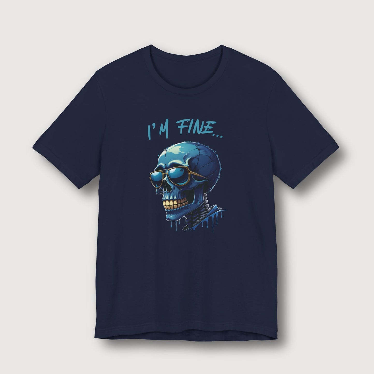 I'm Fine... - Blue Skull