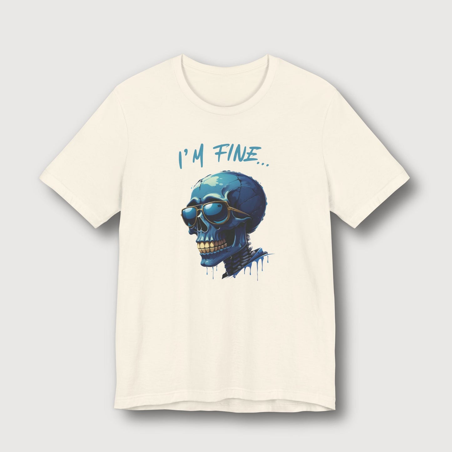 I'm Fine... - Blue Skull