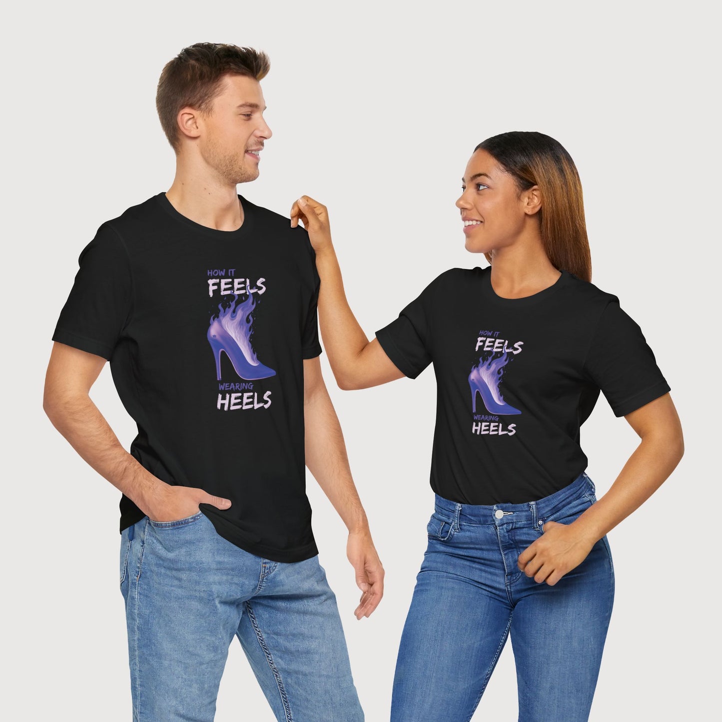 How it Feels Wearing Heels - Purple Shoe