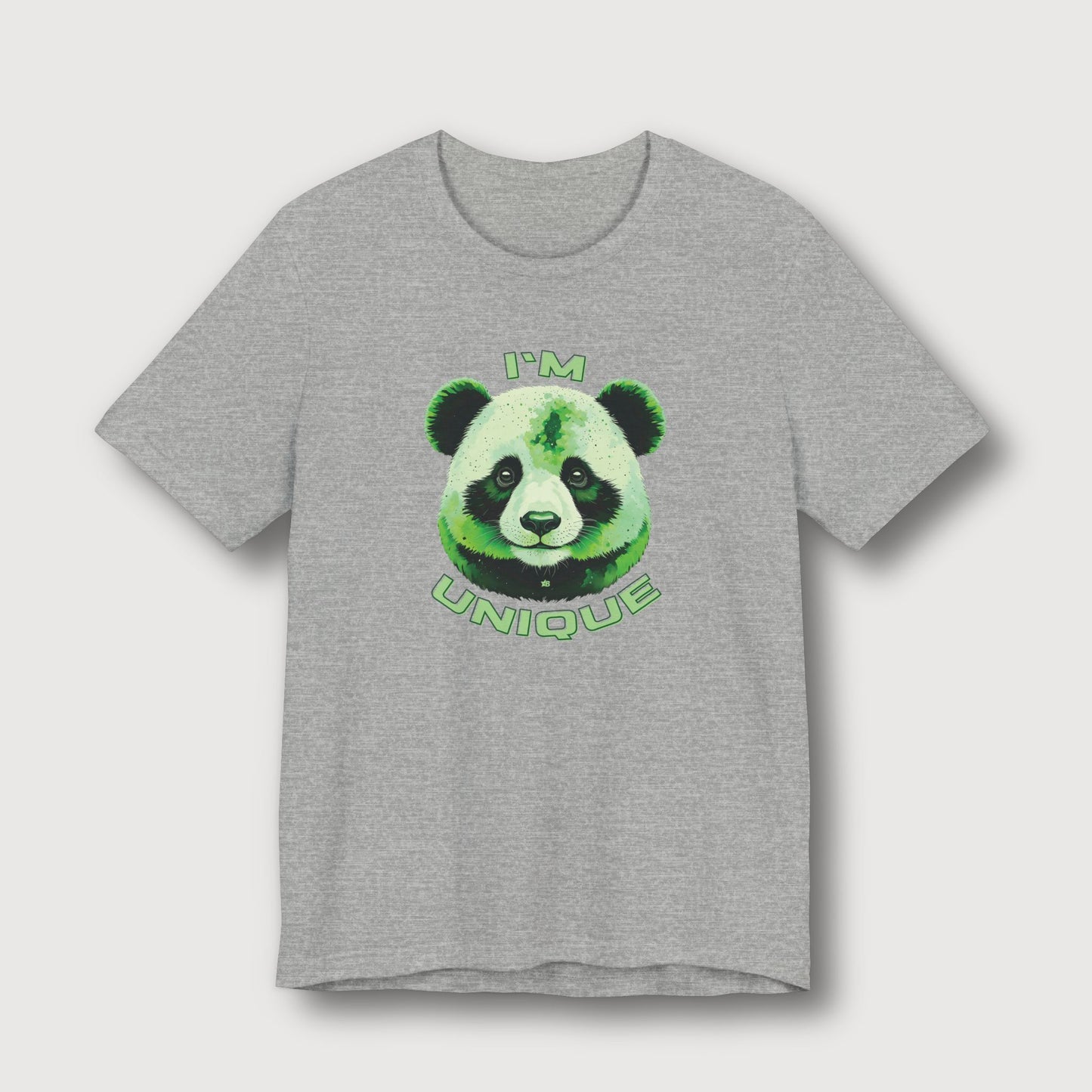 I'm Unique - Green Panda