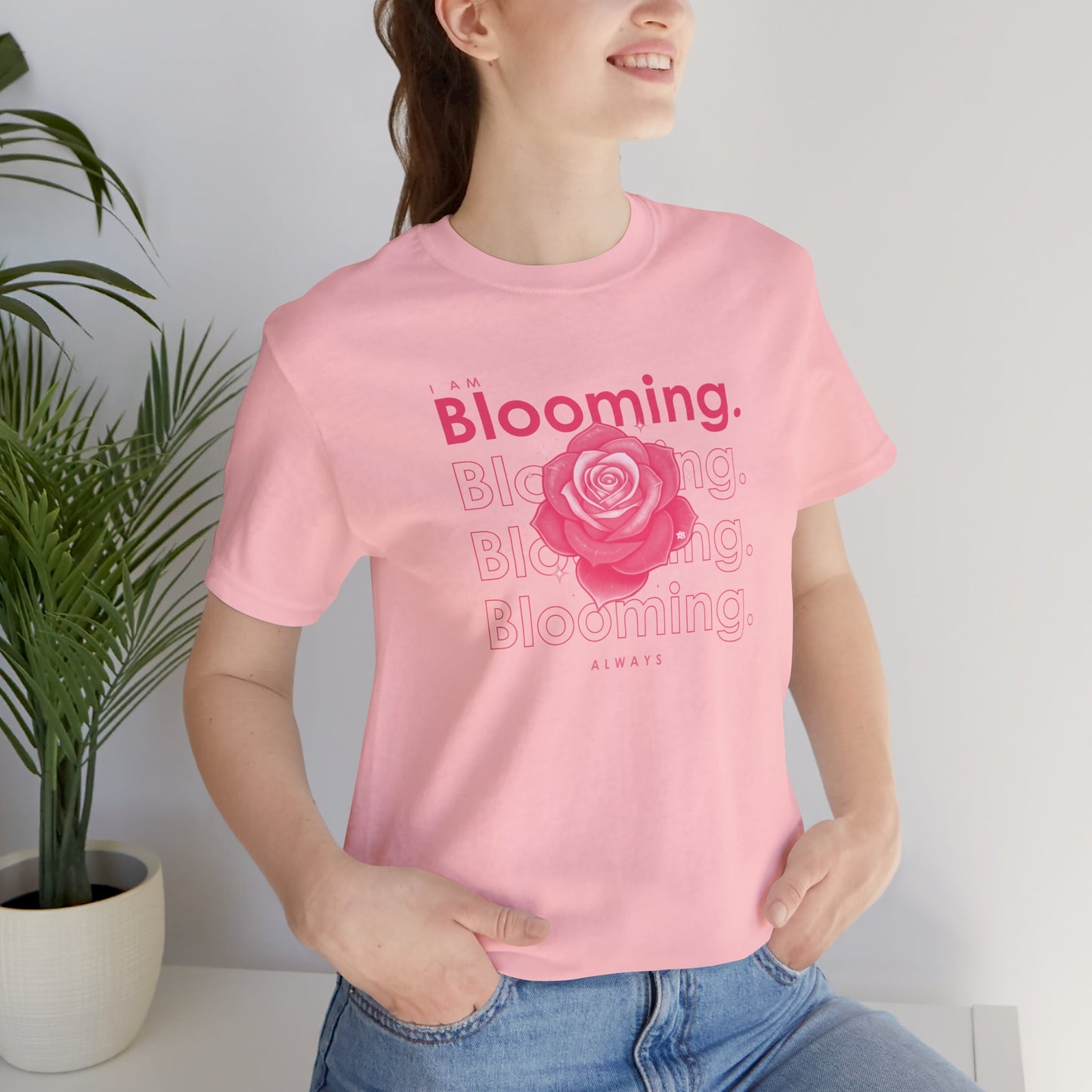 I am Blooming - Pink Flower