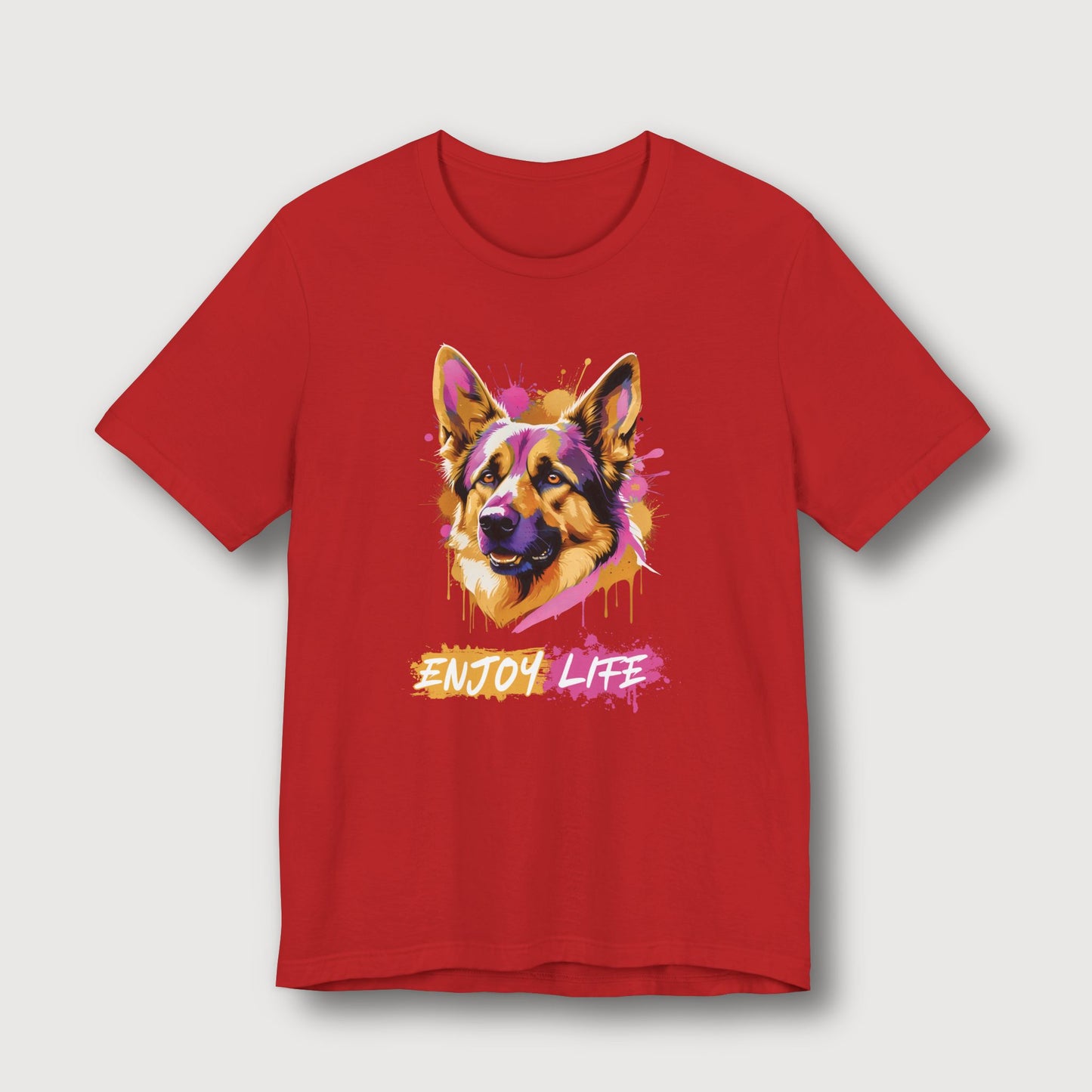 Enjoy Life - Pink Dog