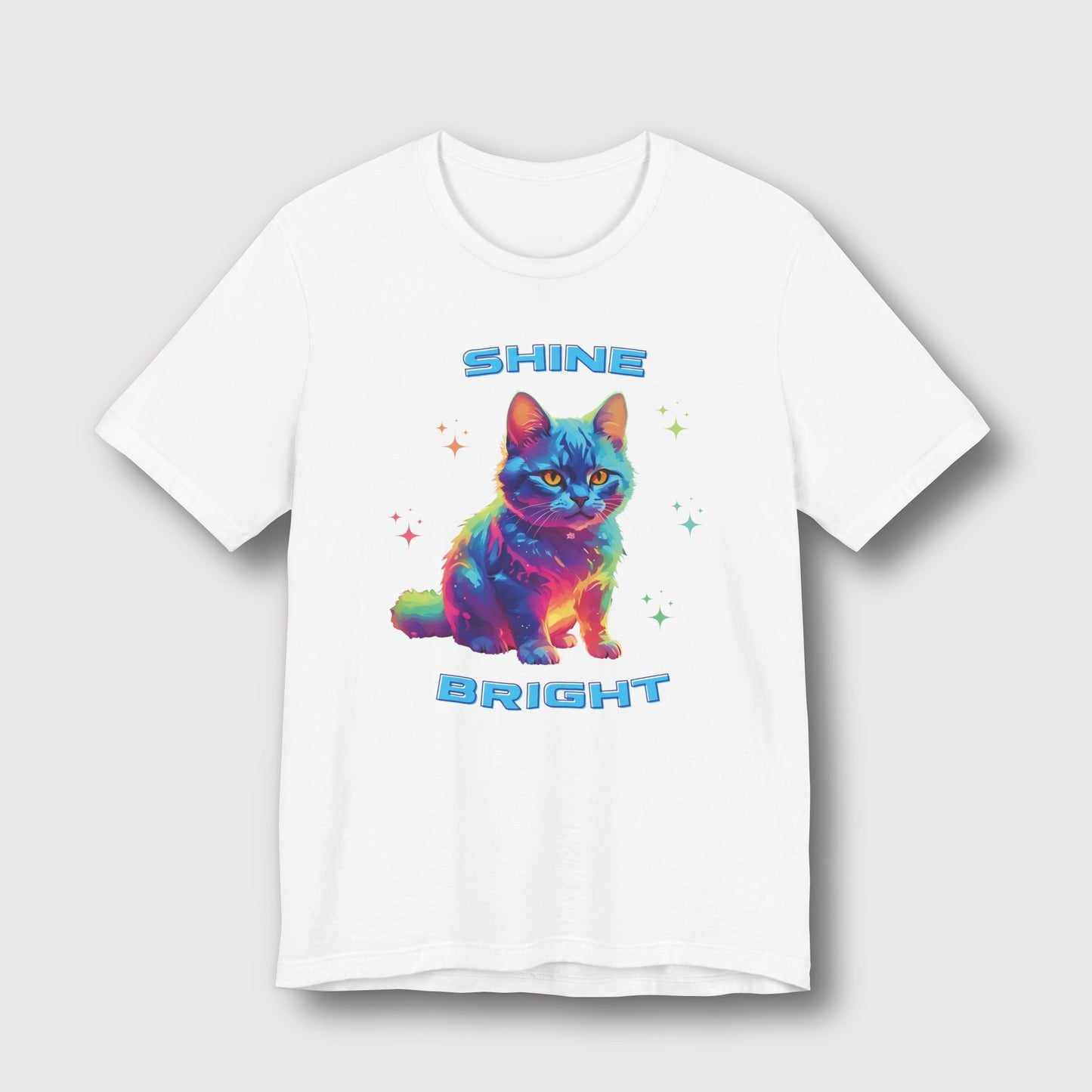 Shine Bright - Multicolored Cat
