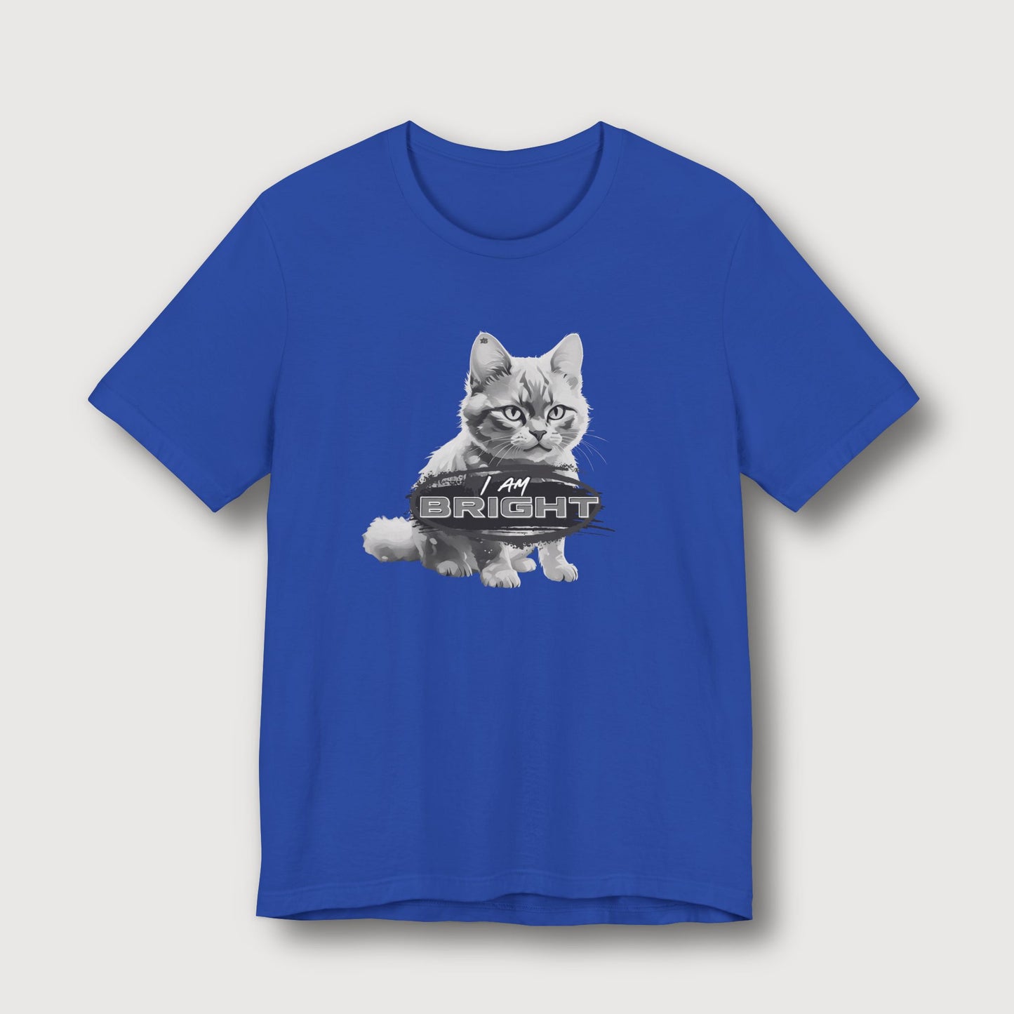 I am Bright - Gray Cat