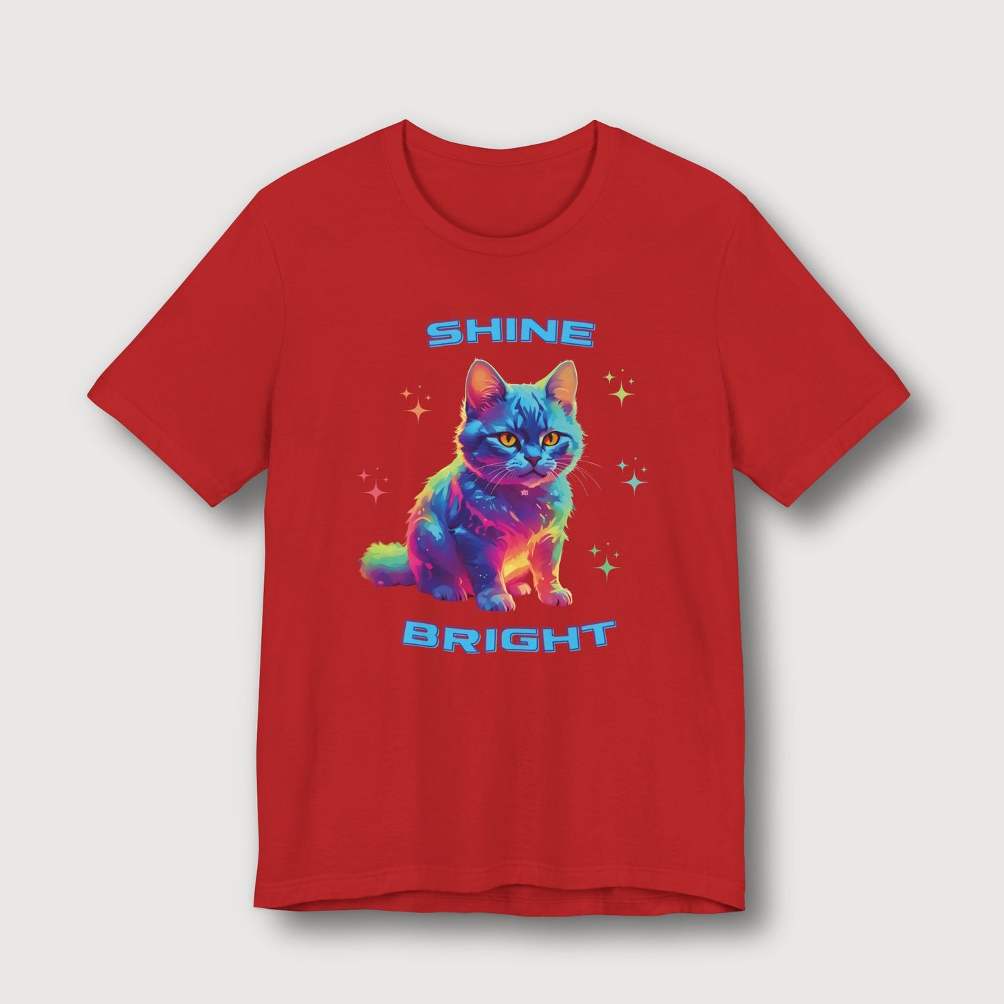 Shine Bright - Multicolored Cat