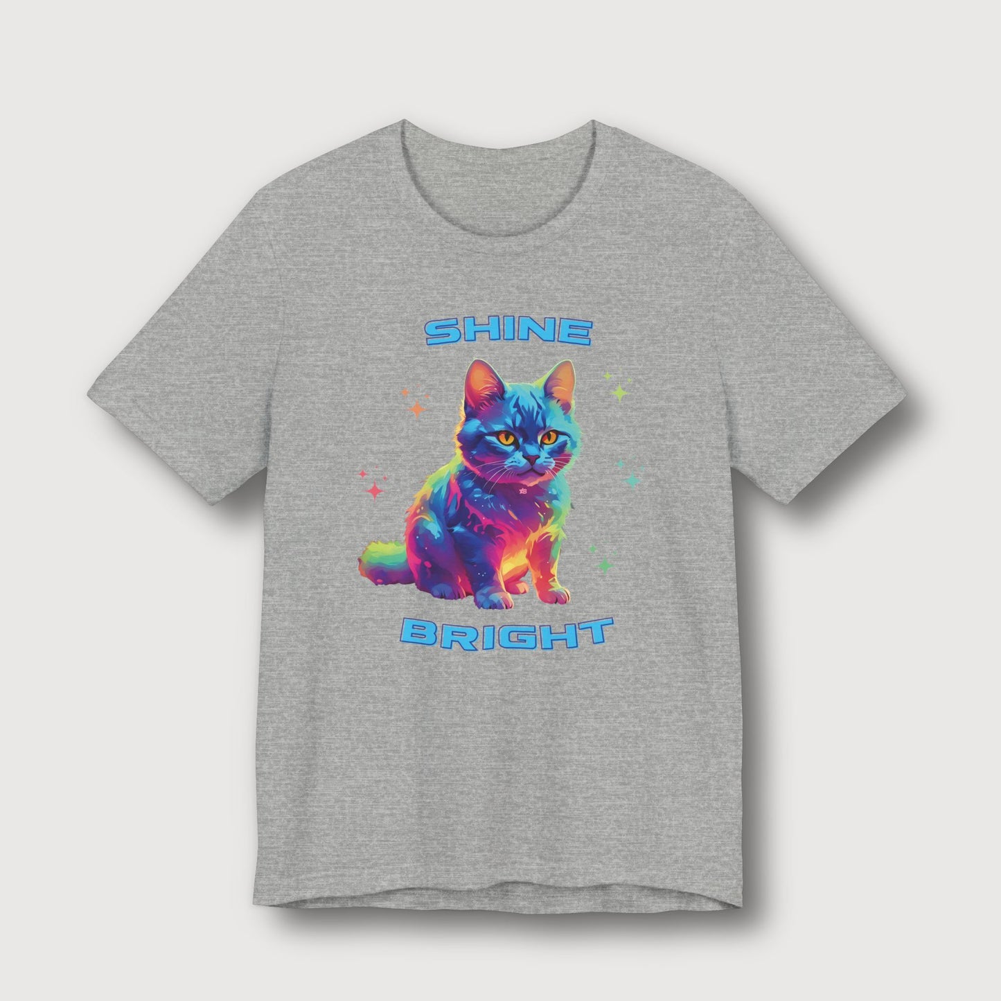 Shine Bright - Multicolored Cat