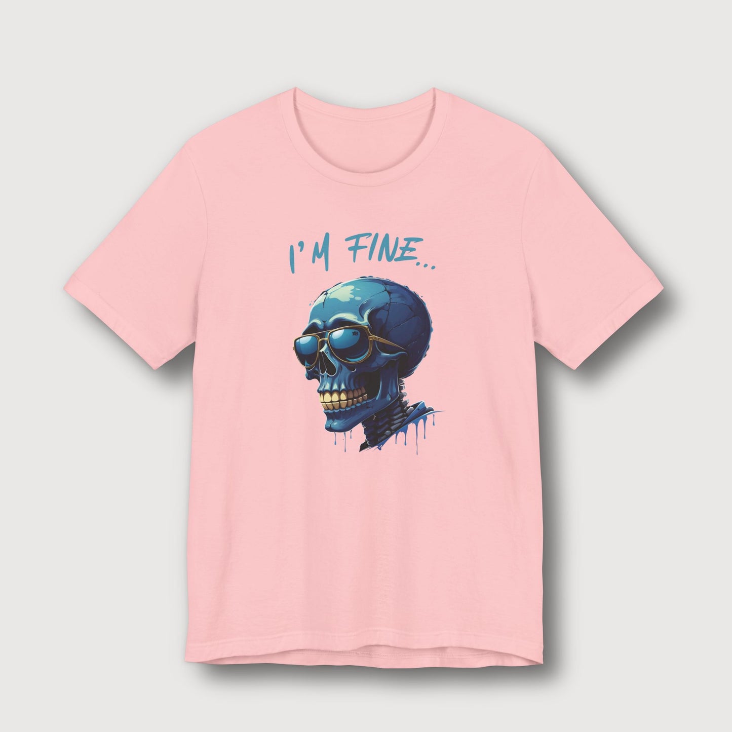 I'm Fine... - Blue Skull