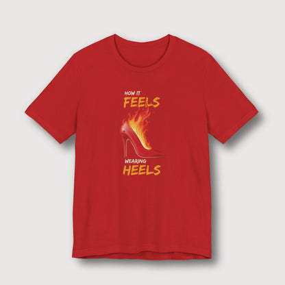 How it Feels Wearing Heels - Red Shoe