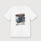 I'm a Bed Girl - Golden Flame - T-Shirt