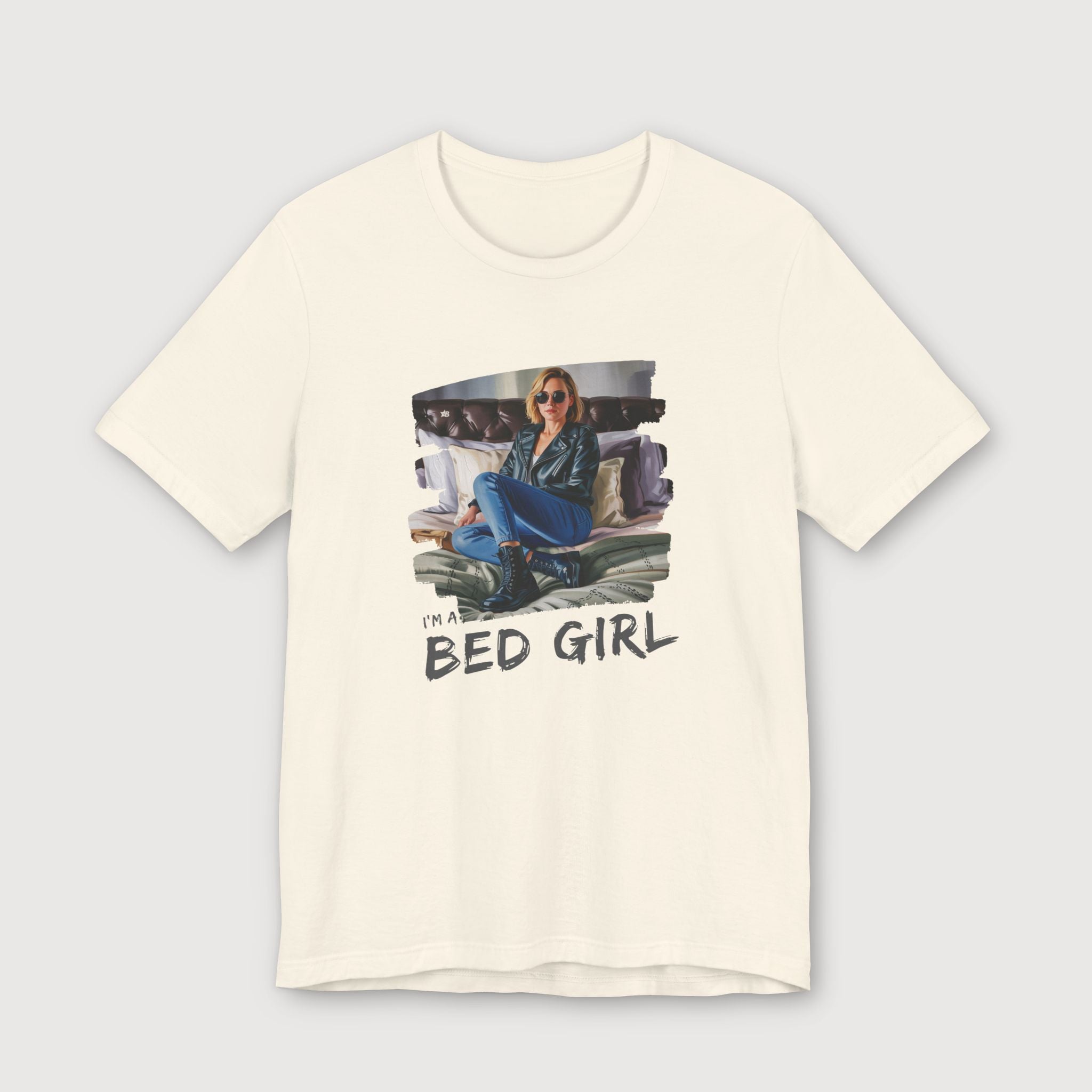I'm a Bed Girl - Golden Flame - T-Shirt