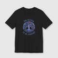Too Blessed To Be Stressed - Light Blue Tree - T-Shirt