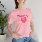 I am Blooming - Pink Flower - T-Shirt