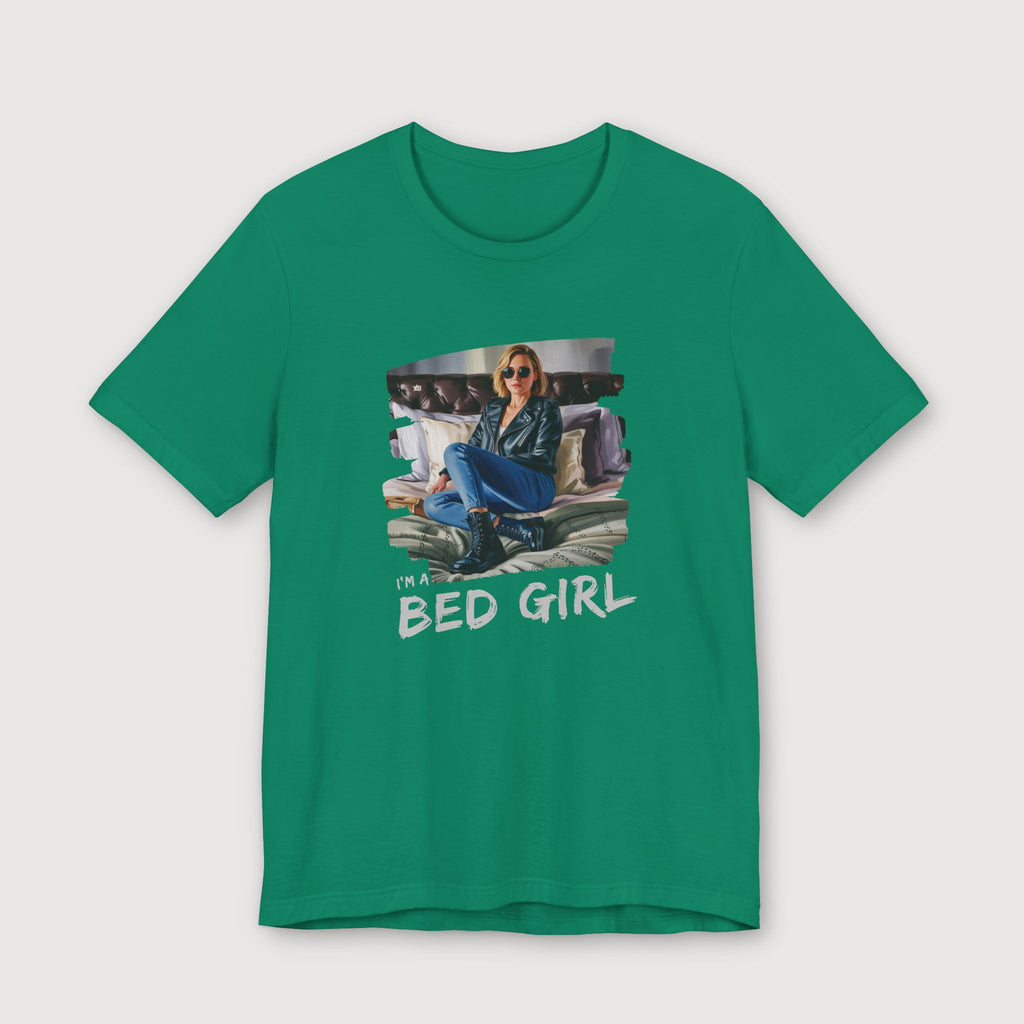 I'm a Bed Girl - Golden Flame - T-Shirt