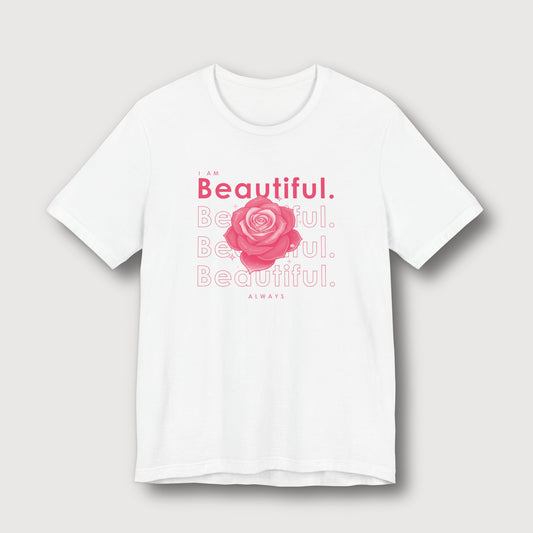 I am Beautiful - Pink Flower