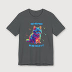Shine Bright - Multicolored Cat - T-Shirt
