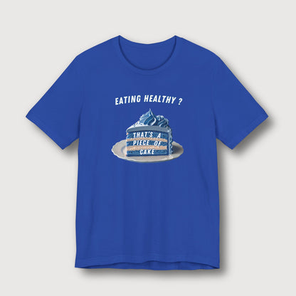 Eating Healthy? - Blue Cake