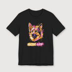 Enjoy Life - Pink Dog - T-Shirt
