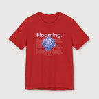 I am Blooming - Lavender Blue Flower - T-Shirt