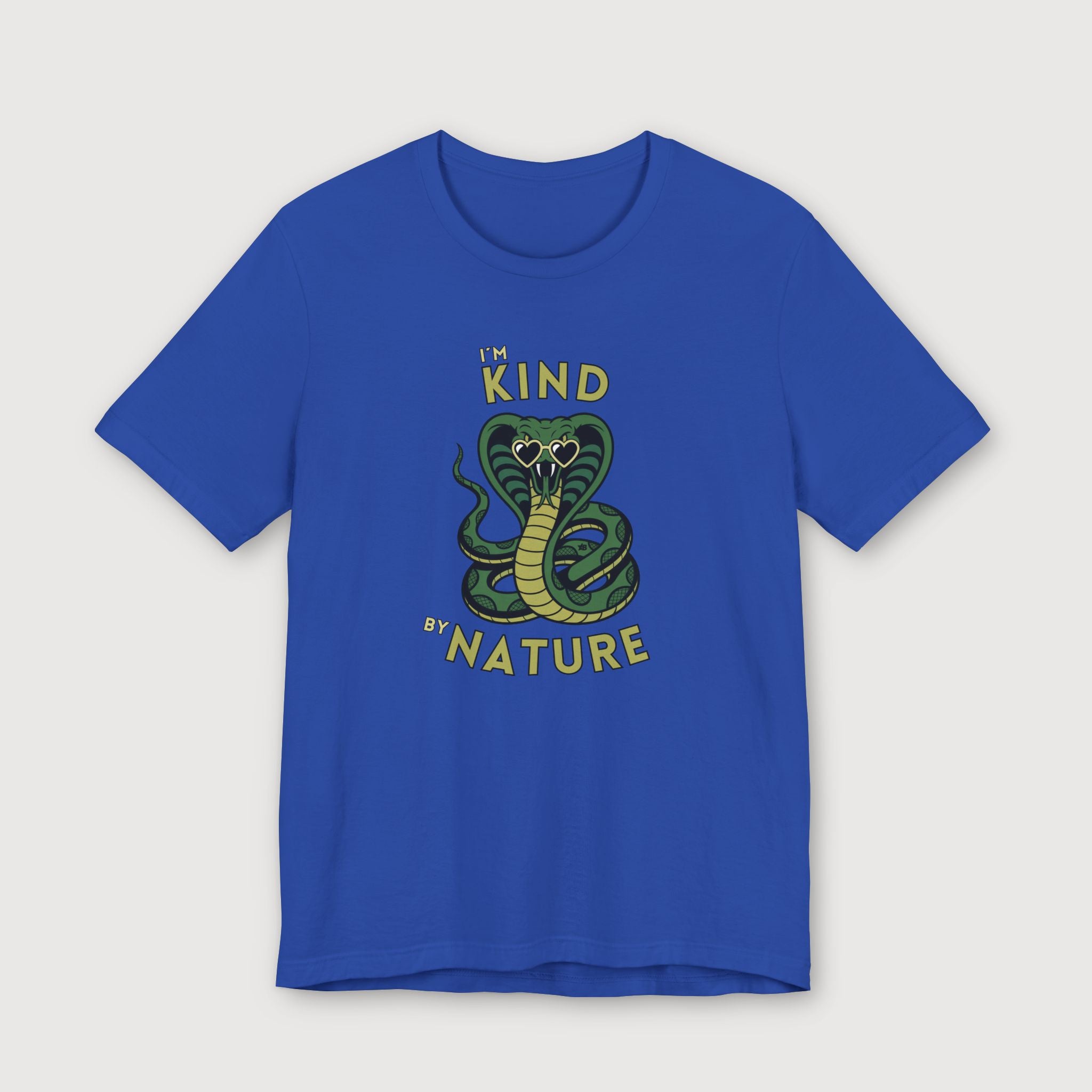 I'm Kind by Nature - Green Cobra - T-Shirt