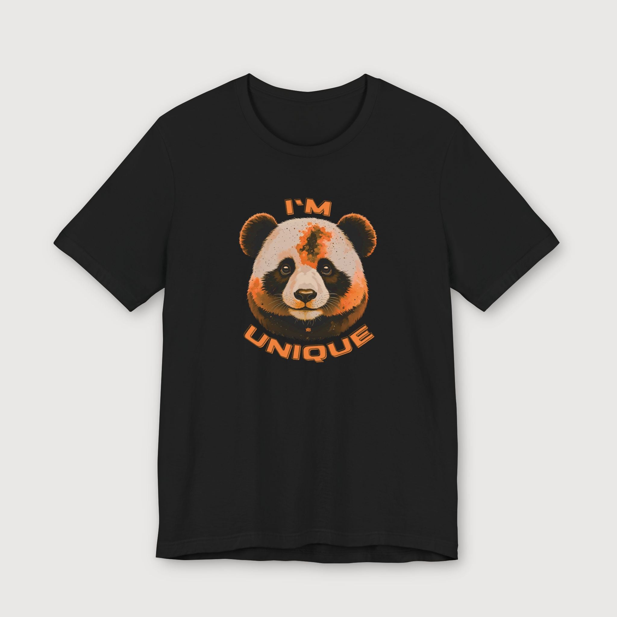 I'm Unique - Orange Panda - T-Shirt