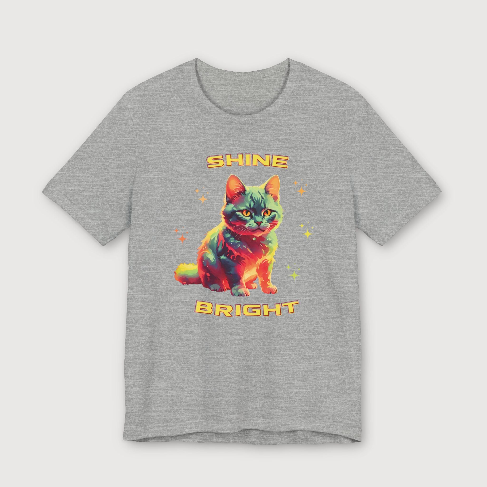Shine Bright - Sunset Cat - T-Shirt