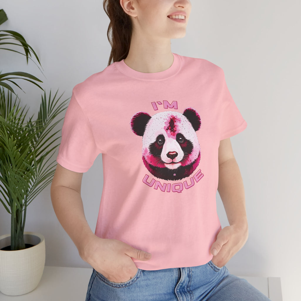 I'm Unique - Pink Panda - T-Shirt