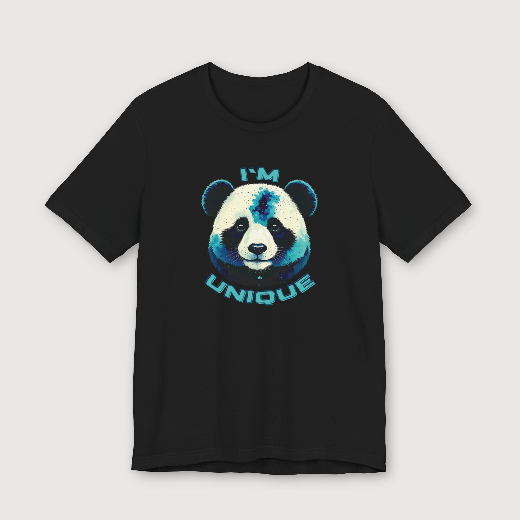 I'm Unique - Blue Panda - T-Shirt