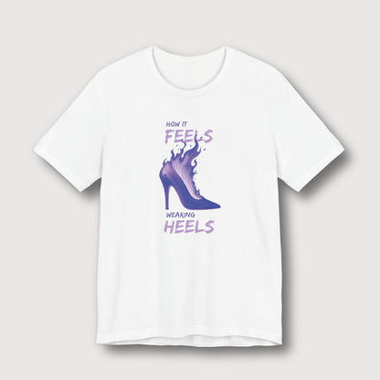 How it Feels Wearing Heels - Purple Shoe