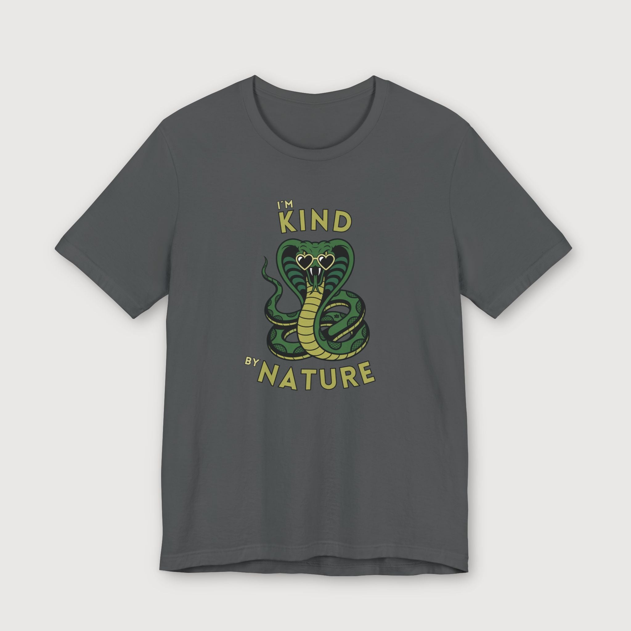 I'm Kind by Nature - Green Cobra - T-Shirt