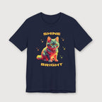 Shine Bright - Sunset Cat - T-Shirt