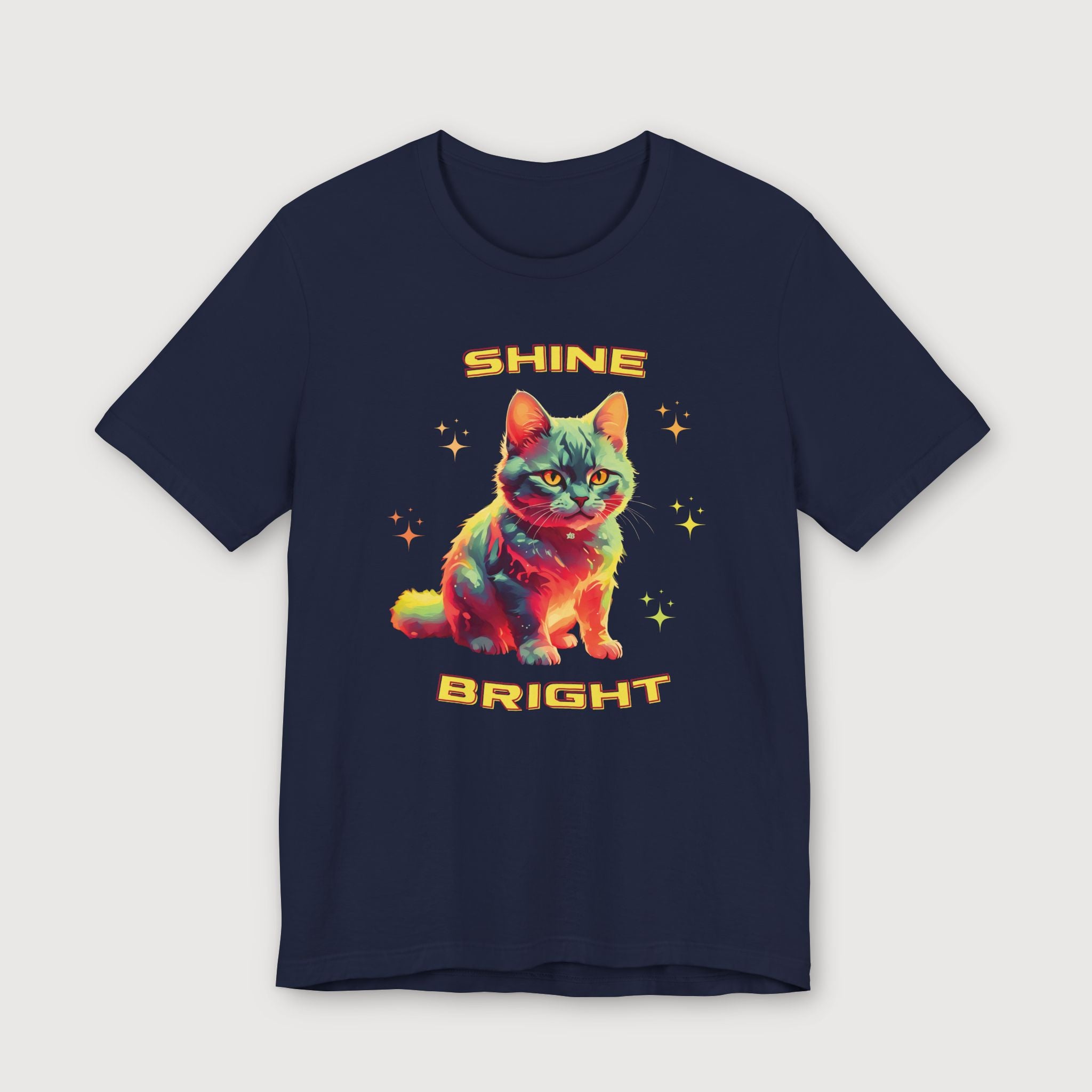 Shine Bright - Sunset Cat - T-Shirt