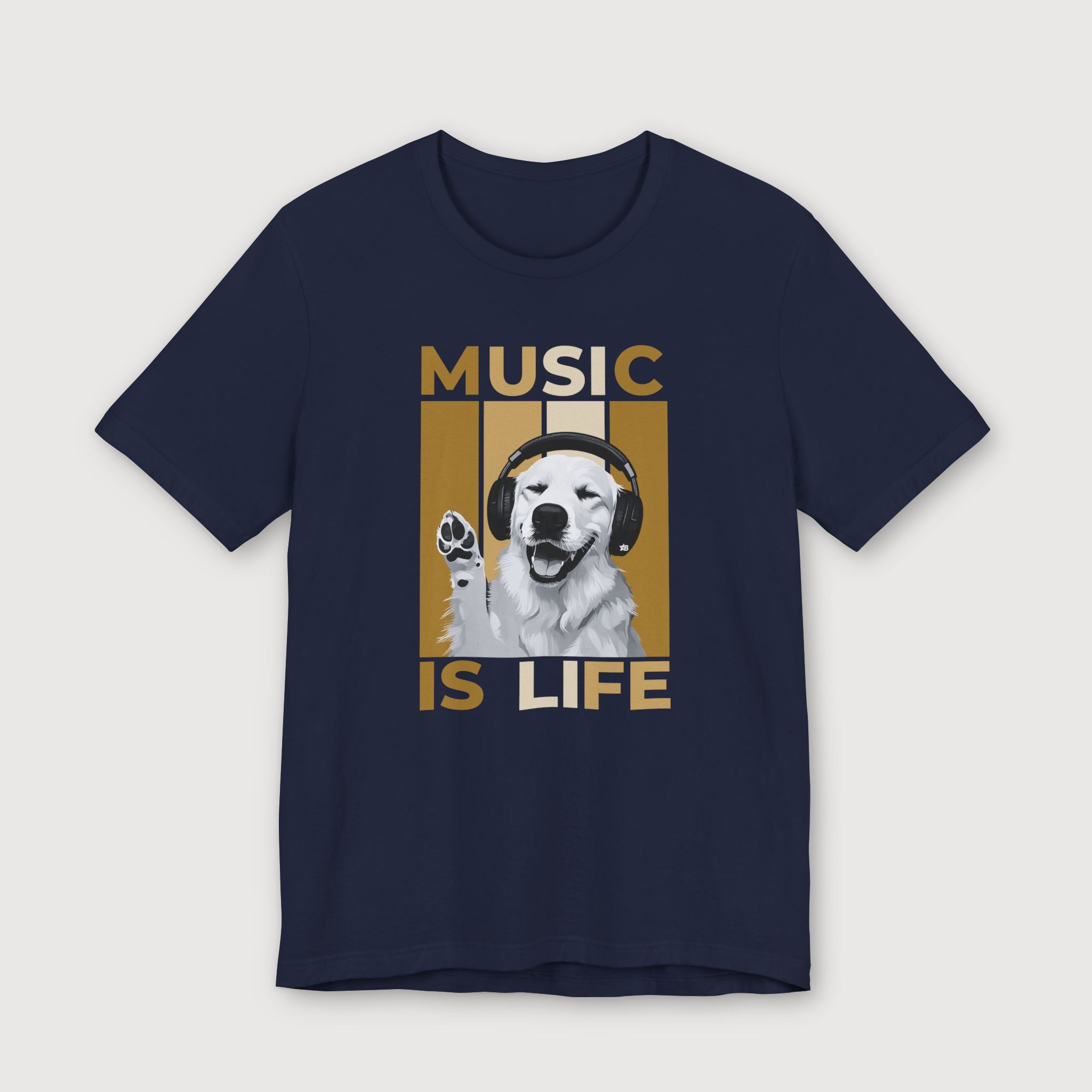 Music is Life - Dog - T-Shirt