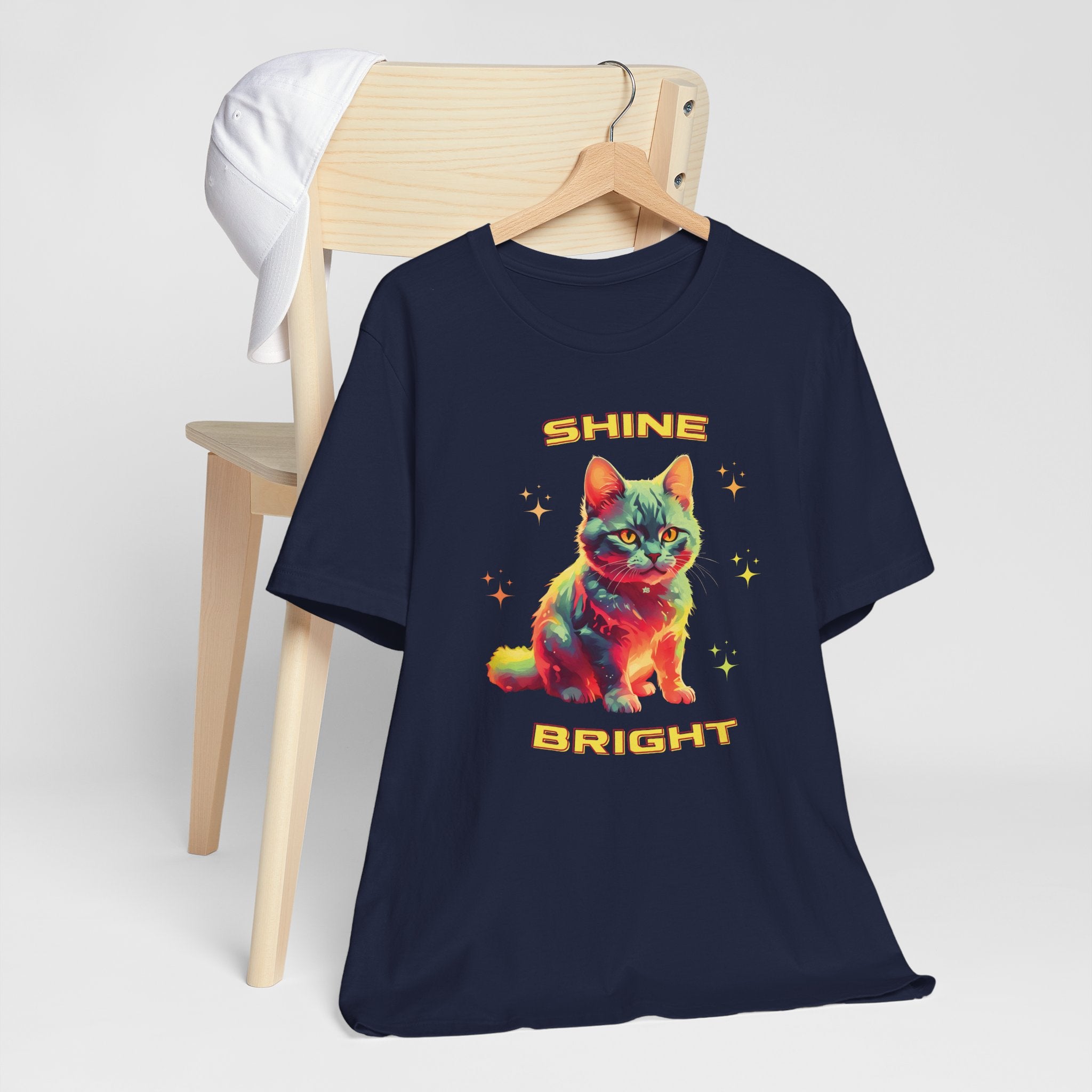 Shine Bright - Sunset Cat - T-Shirt